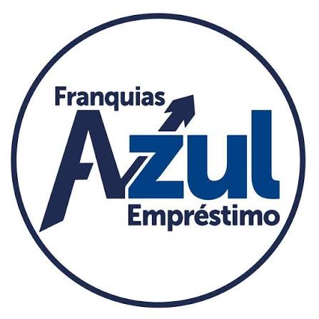 Logotipo Franquias Azul Empréstimo